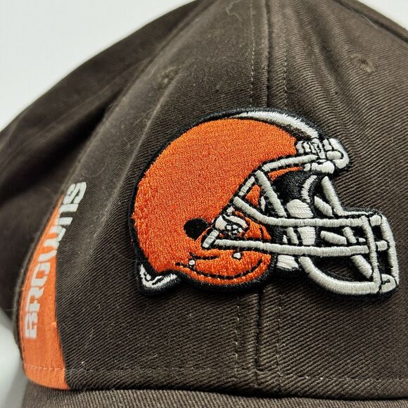 Cleveland Browns Football Embroidered Snapback Hat Cap Team Vintage NFL Apparel - Picture 2 of 5